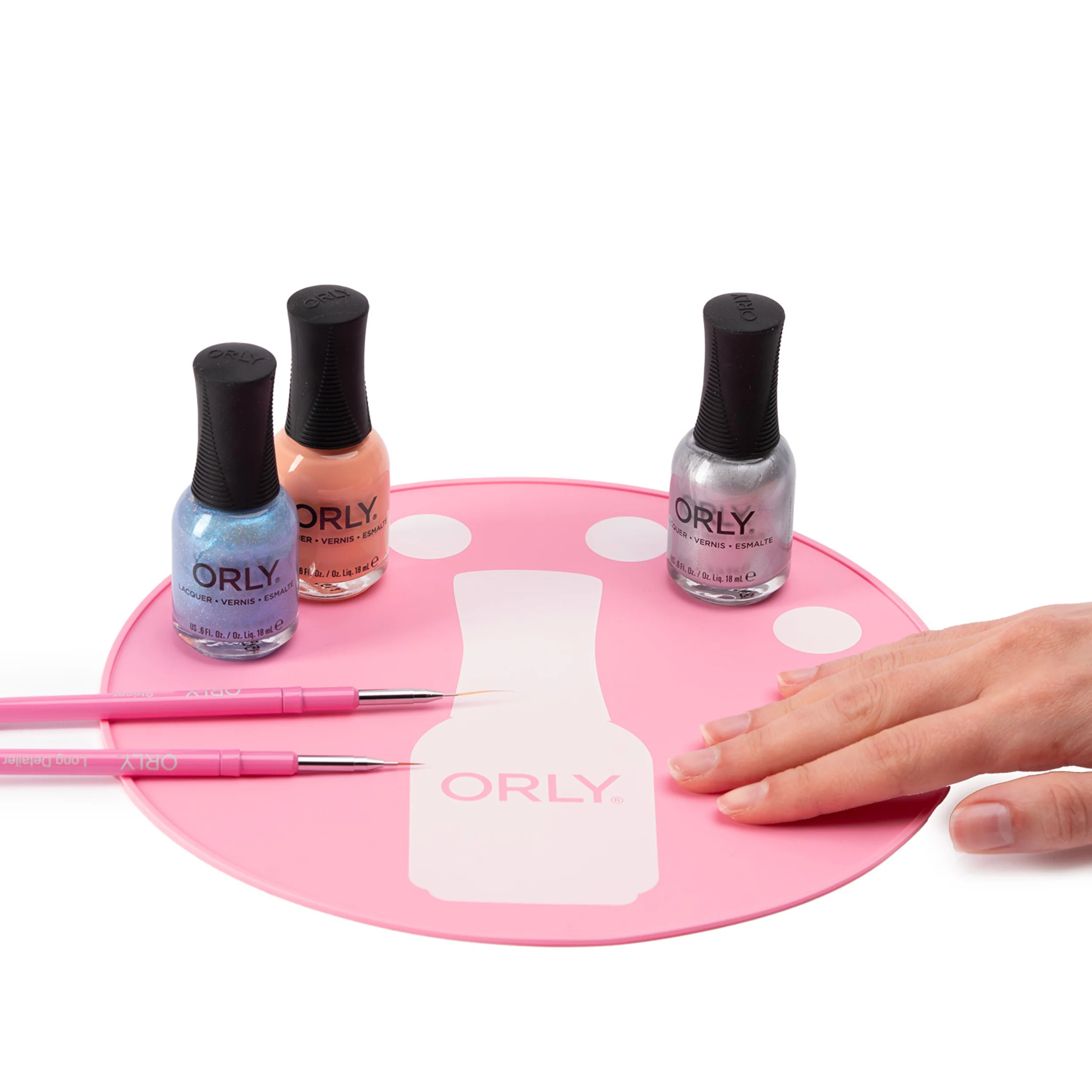 Circular Silicone Nail Art Mat - Image 4