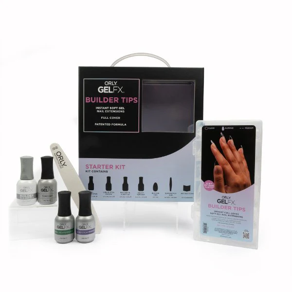 GELFX Builder Tips Starter Kit - Almond Medium - Image 3