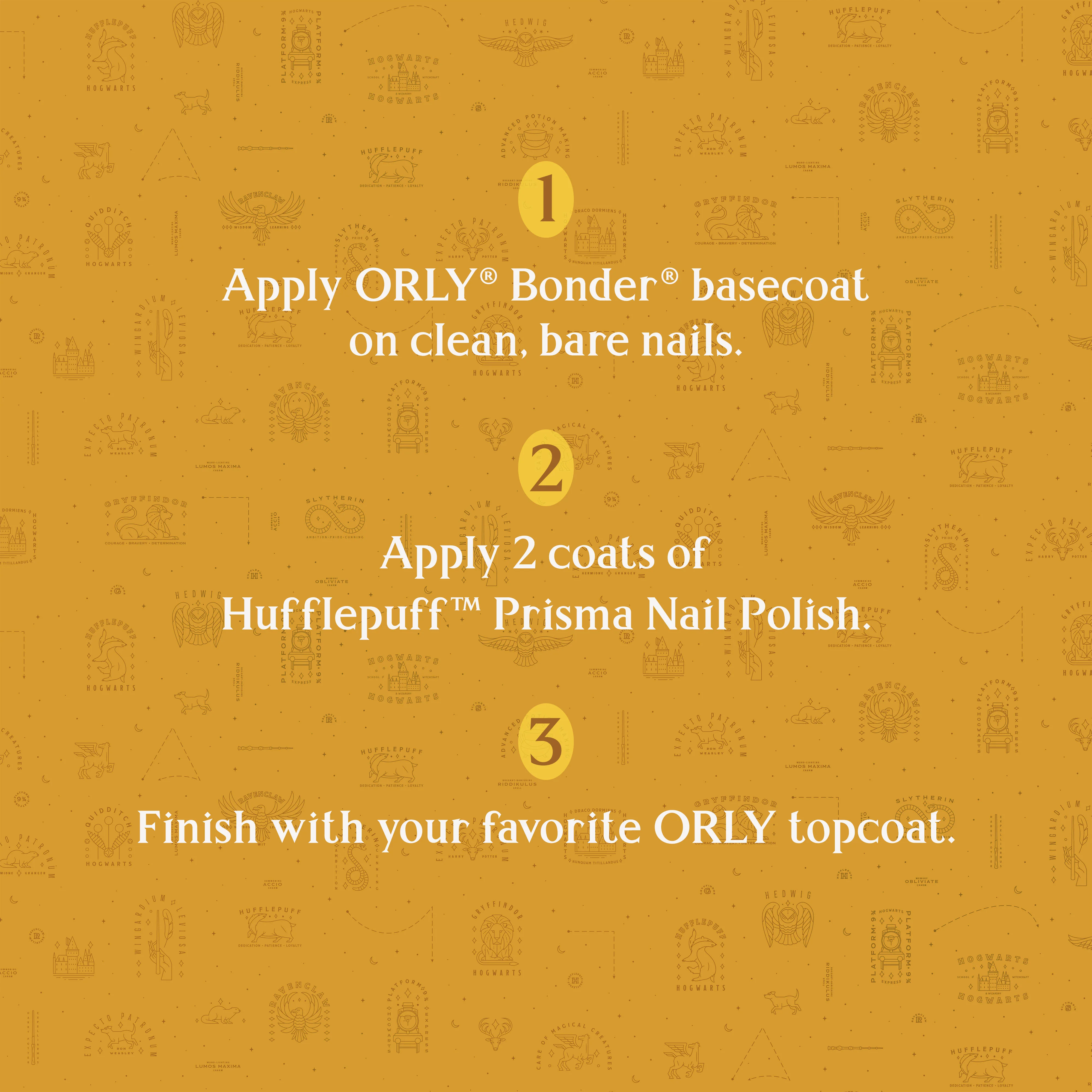 Harry Potter™ Hufflepuff™ Prisma Nail Polish - Image 4