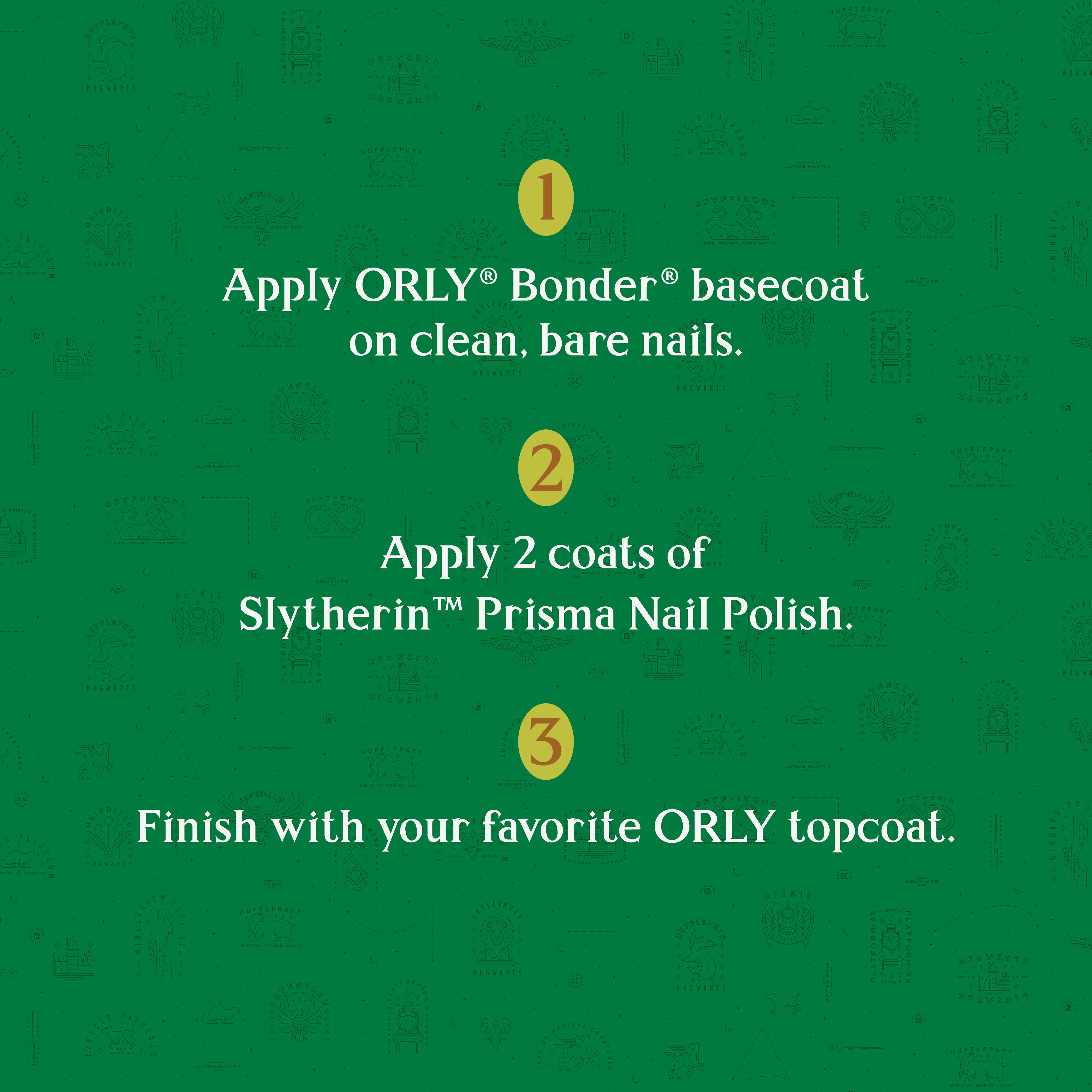 Harry Potter™ Slytherin™ Prisma Nail Polish - Image 4