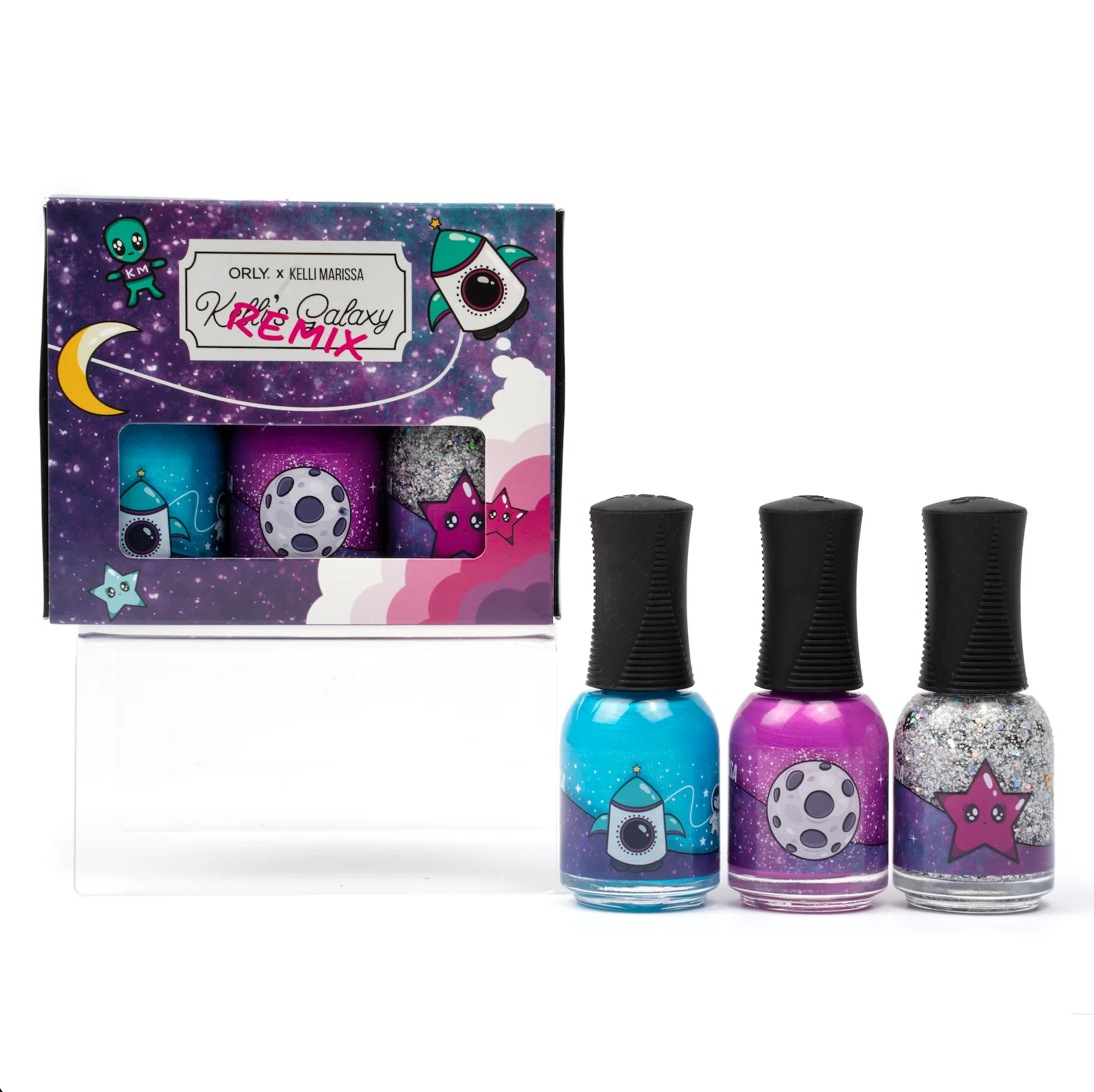 ORLY x Kelli Galaxy Remix Trio