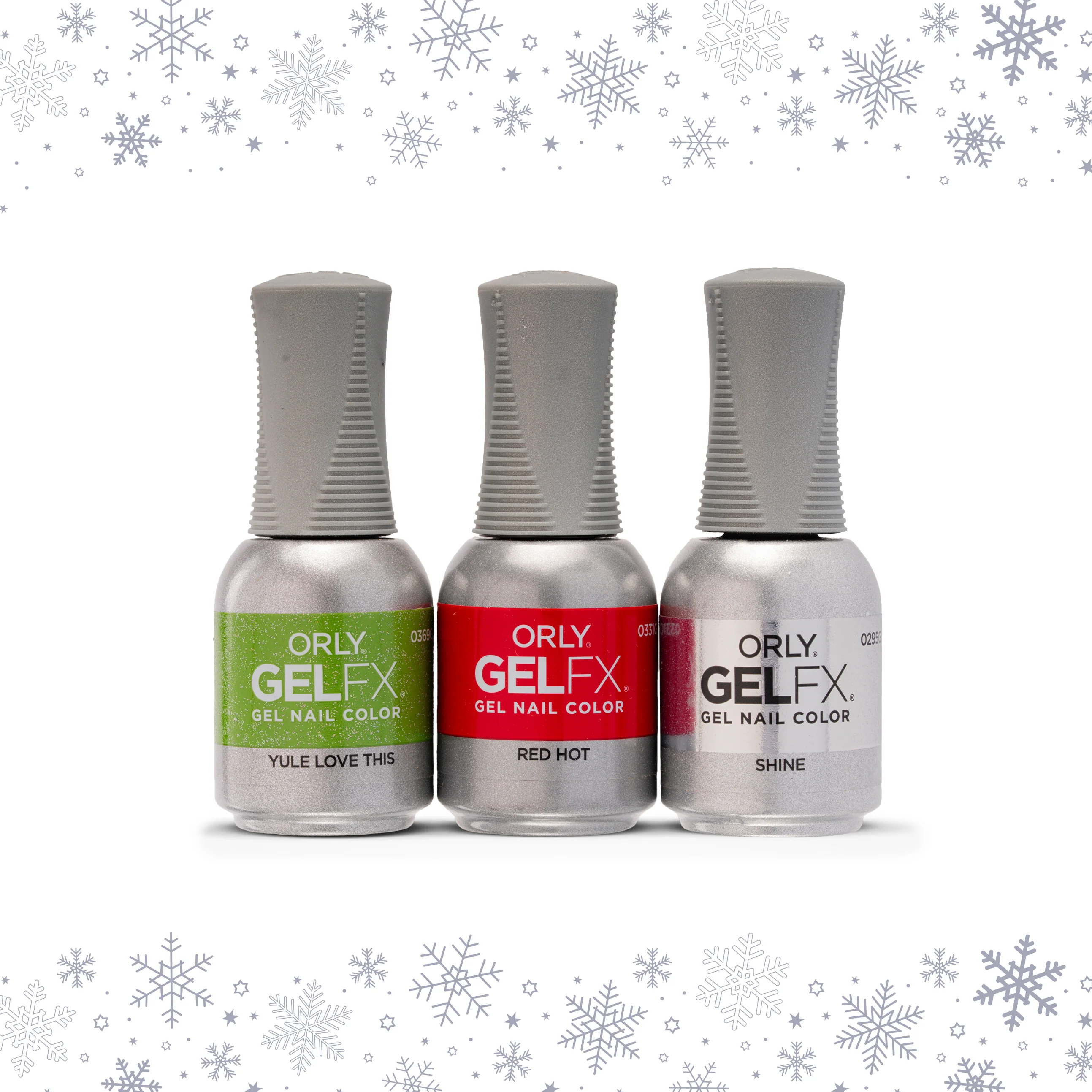 We Wish You a Merry Manicure Trio